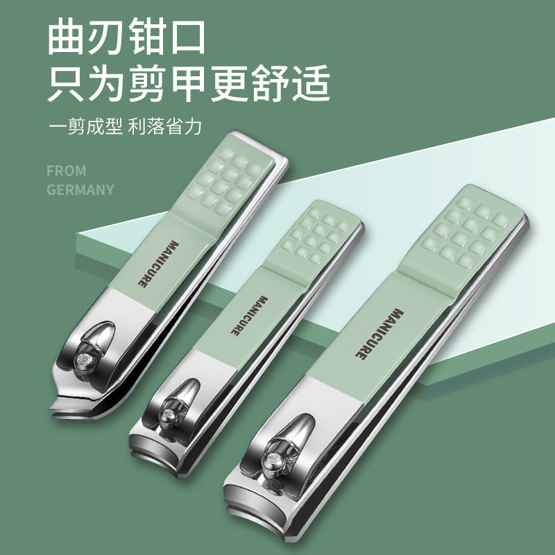 Stainless steel nail clipper set nail clipper gift set customized logo 16-piece nail clipper set Douyin hot style