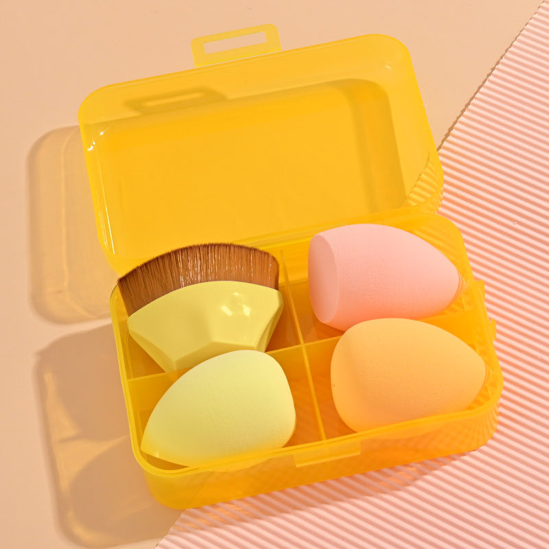 Beauty Egg Set No. 55 Magic Foundation Makeup Brush Makeup Egg Gourd Powder Puff Loose Powder Brush Beauty Tool Soft