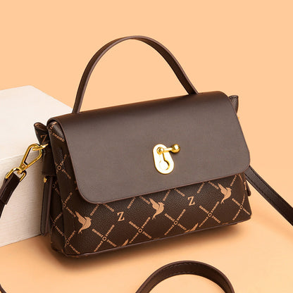 Bag women's bag new 2023 Messenger bag women's shoulder bag women's fashion printing women's handbag women's one piece delivery