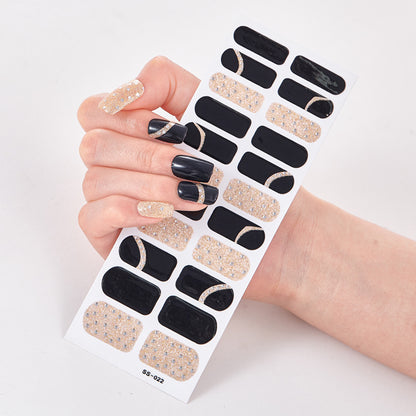 Full sticker nail stickers finished nail stickers spot cross-border wholesale nail stickers