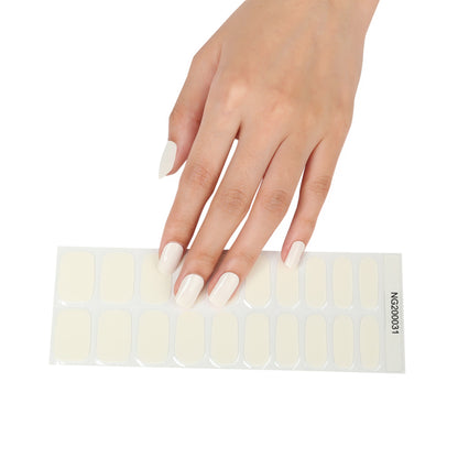 Manufacturers source light gel manicure stickers semi-cured Korean nail polish gel nail stickers half-baked manicure stickers half-baked