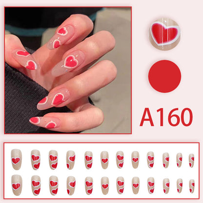 Nail art, fake nails, nail stickers, nail patches, wearable nails, removable nail patches, finished nail new style