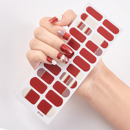 Full sticker nail stickers finished nail stickers spot cross-border wholesale nail stickers