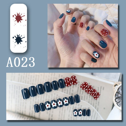 Wearable manicure pieces, removable fake nail patches, Internet celebrity manicure tools, nail art finished products, cute Internet celebrity new style