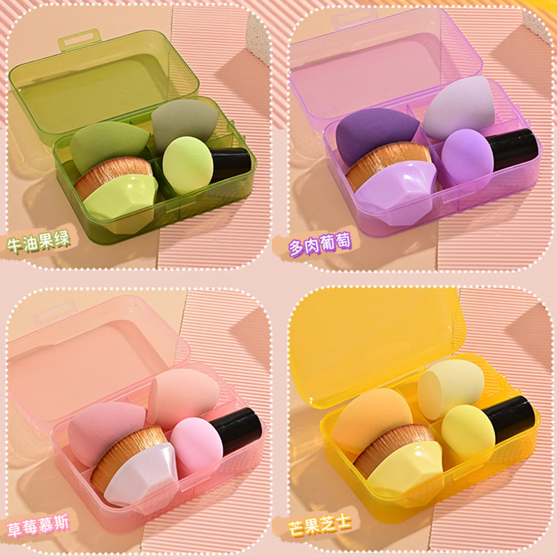 Beauty Egg Set No. 55 Magic Foundation Makeup Brush Makeup Egg Gourd Powder Puff Loose Powder Brush Beauty Tool Soft