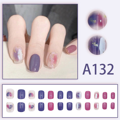 Nail art, fake nails, nail stickers, nail patches, wearable nails, removable nail patches, finished nail new style