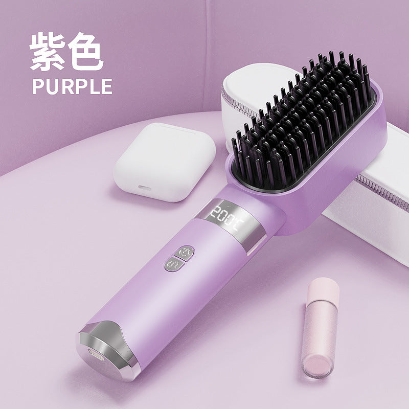 Hair straightener negative ion does not damage hair hair care hair straightener straight hair curly hair dual-purpose plywood dormitory electric curling comb