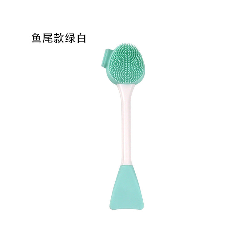 Double-sided Silicone Skin Care Brush Facial Cleanser Facial Massage Washing Product Skin Care Brush Tool Makeup Accessories