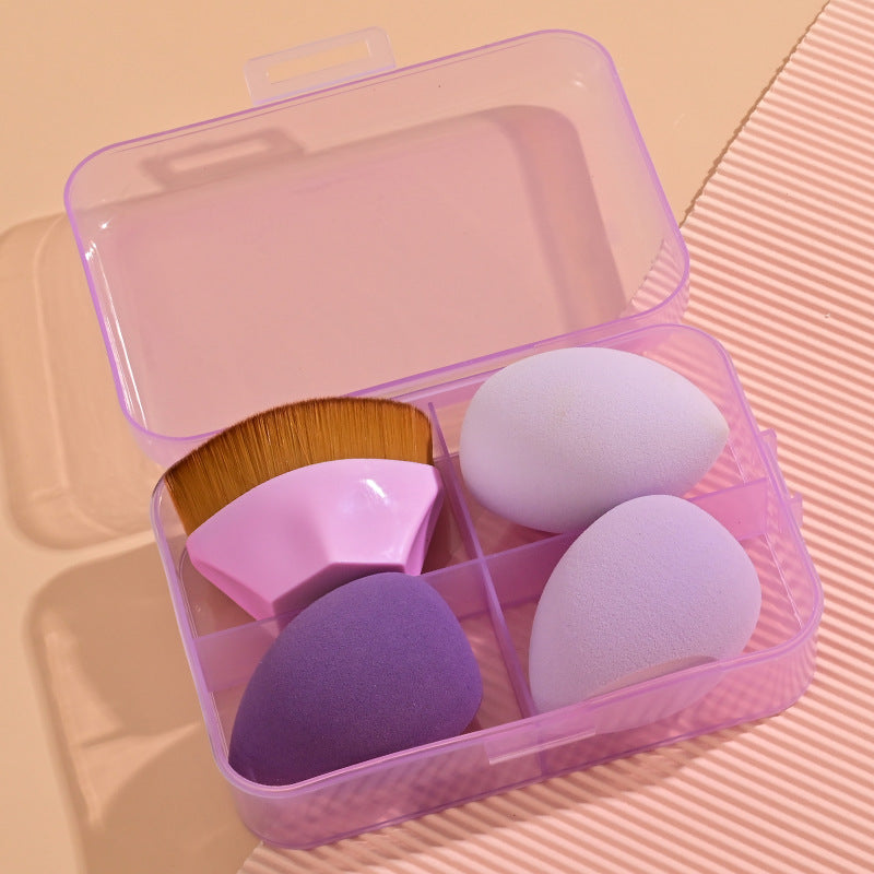 Beauty Egg Set No. 55 Magic Foundation Makeup Brush Makeup Egg Gourd Powder Puff Loose Powder Brush Beauty Tool Soft