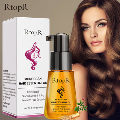 Cross-border makeup RtopR Moroccan hair care essential oil AliExpress source RtopR025