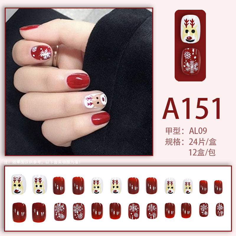 Nail art, fake nails, nail stickers, nail patches, wearable nails, removable nail patches, finished nail new style