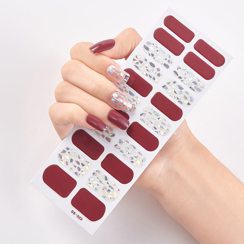 Full sticker nail stickers finished nail stickers spot cross-border wholesale nail stickers