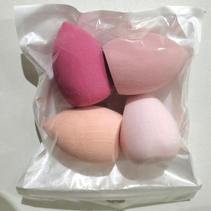 Don't eat powder, don't stick powder, beauty makeup egg dry and wet dual-use makeup egg wholesale independent packaging gourd water drop oblique cut powder puff