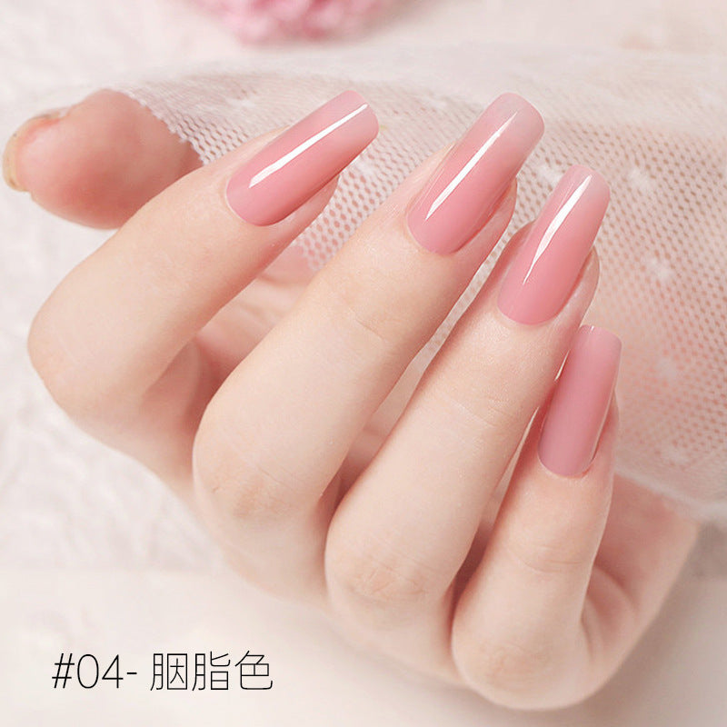 Crystal extension glue nail polish wholesale Poly Gel nail rapid extension 15ml phototherapy paper-free jelly glue