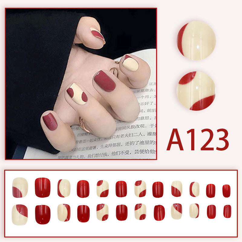 Nail art, fake nails, nail stickers, nail patches, wearable nails, removable nail patches, finished nail new style