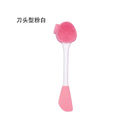 Double-sided Silicone Skin Care Brush Facial Cleanser Facial Massage Washing Product Skin Care Brush Tool Makeup Accessories