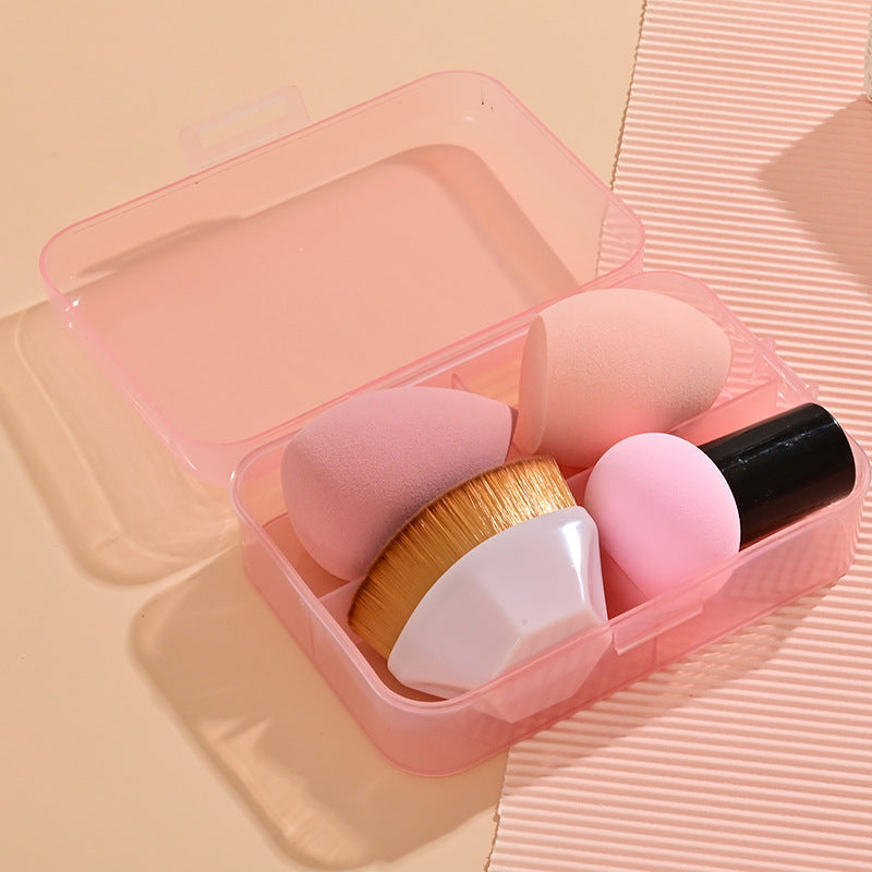 Beauty Egg Set No. 55 Magic Foundation Makeup Brush Makeup Egg Gourd Powder Puff Loose Powder Brush Beauty Tool Soft