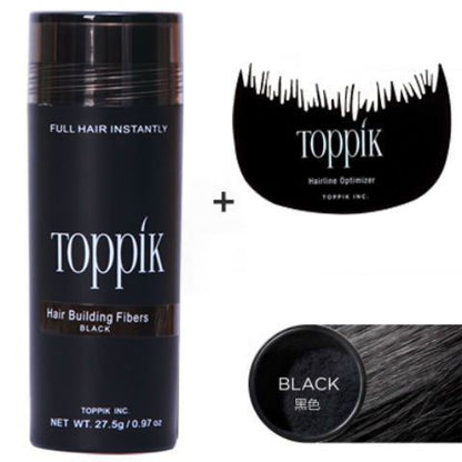 toppik American top-rich hair-increasing dense hair artifact wig replacement male and female thick hair line protein fiber powder