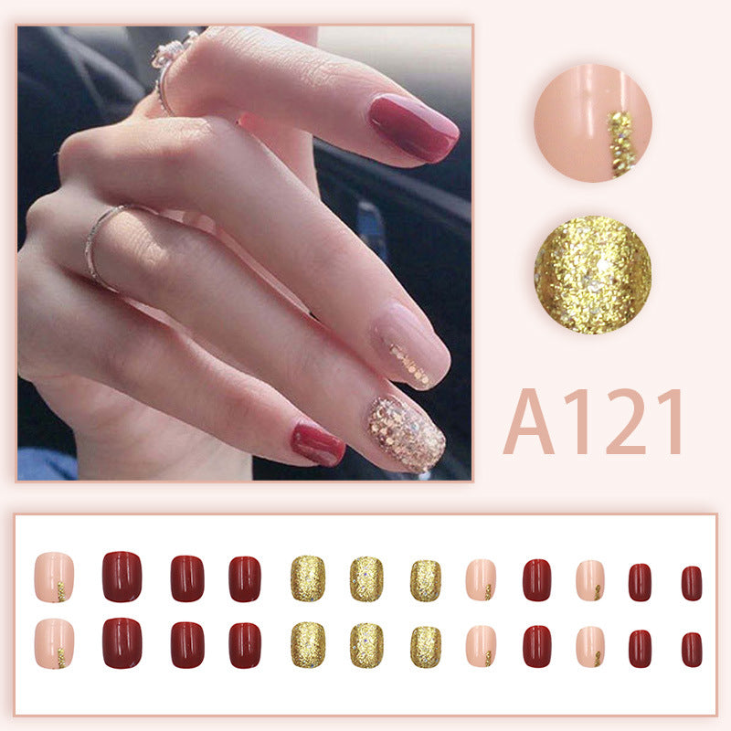 Nail art, fake nails, nail stickers, nail patches, wearable nails, removable nail patches, finished nail new style