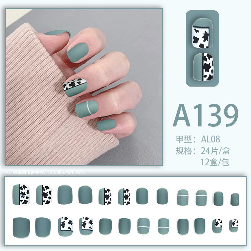 Nail art, fake nails, nail stickers, nail patches, wearable nails, removable nail patches, finished nail new style