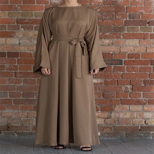 Muslim Pullover Round Neck Large Swing High