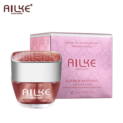 Ailke export silk soft whitening facial kit moisturizing moisturizing skin care repair skin lightening fine lines set