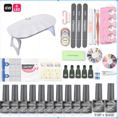 Nail set OEM OEM nail set DIY factory