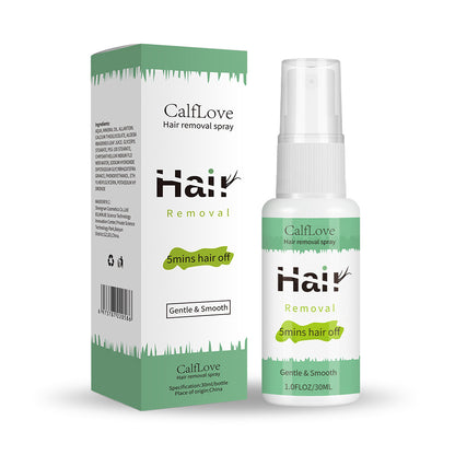 CalfLove cross-border foreign trade hair removal spray mild non-irritating body hair removal English version hair removal cream manufacturer