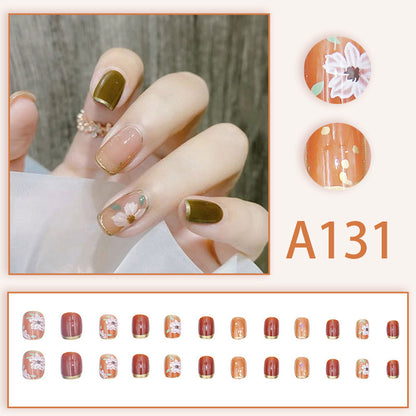 Nail art, fake nails, nail stickers, nail patches, wearable nails, removable nail patches, finished nail new style