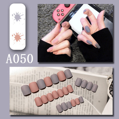 Internet celebrity new fake nails wearable nails finished nail patches nail art patches removable nail patches nail art accessories