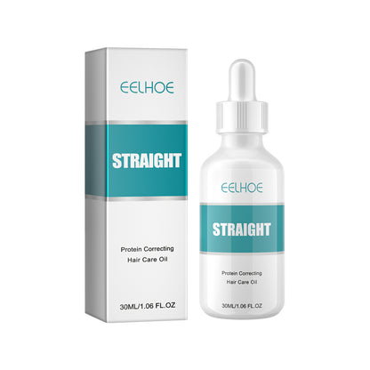 EELHOE straight hair series hair repair and smooth frizzy damaged hair straightening free soft and smooth styling hair cream