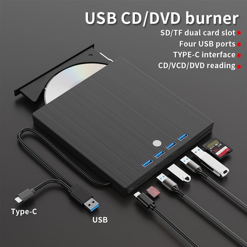 External DVD Burner TYPE-C Multi-function CD Disc Drive Extended Optical Drive