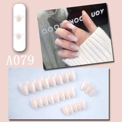 Internet celebrity new fake nails wearable nails finished nail patches nail art patches removable nail patches nail art accessories