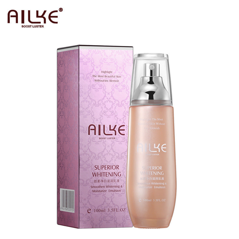 Ailke export silk soft whitening facial kit moisturizing moisturizing skin care repair skin lightening fine lines set