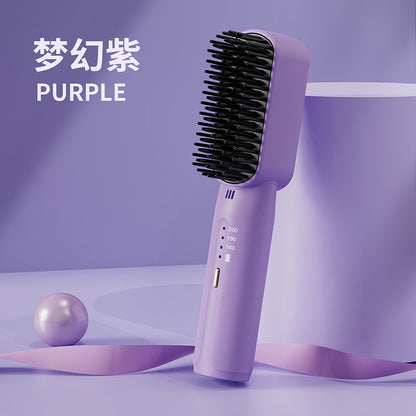 Hair straightener negative ion does not damage hair hair care hair straightener straight hair curly hair dual-purpose plywood dormitory electric curling comb