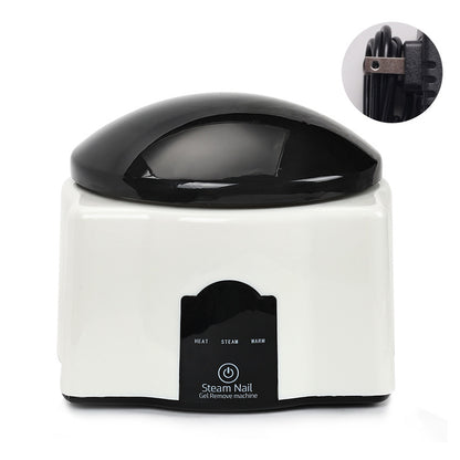 36W Nail Art Steam Nail Remover New Environmentally Friendly Nail Remover Machine Easily Removes Nail Polish Glue Without Damaging Your Nails