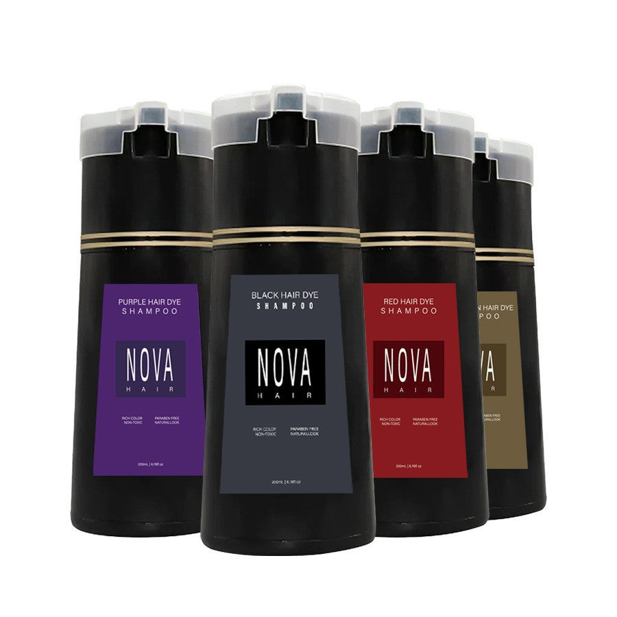 Original Nova Shampoo Hair Dye Plant Formula No Damage Fast Colouring