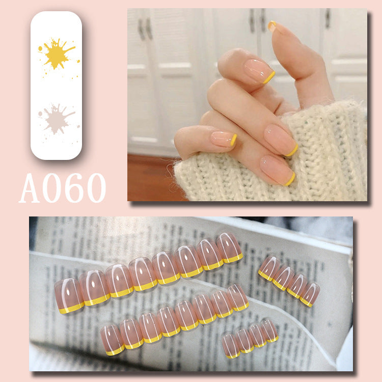 Internet celebrity new fake nails wearable nails finished nail patches nail art patches removable nail patches nail art accessories