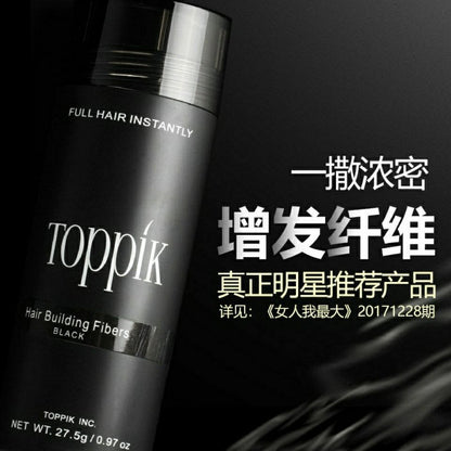 toppik American top-rich hair-increasing dense hair artifact wig replacement male and female thick hair line protein fiber powder