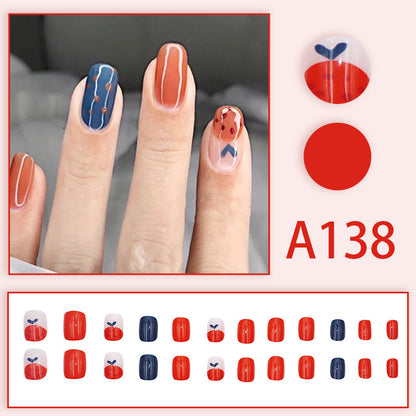 Nail art, fake nails, nail stickers, nail patches, wearable nails, removable nail patches, finished nail new style