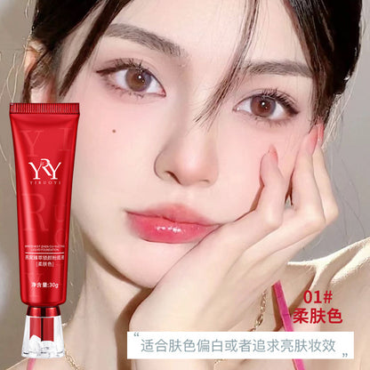 Yiruoyi bird's nest essence locking skin nourishing liquid foundation concealer waterproof anti-sweat oil control brightening moisturizing not easy to remove makeup