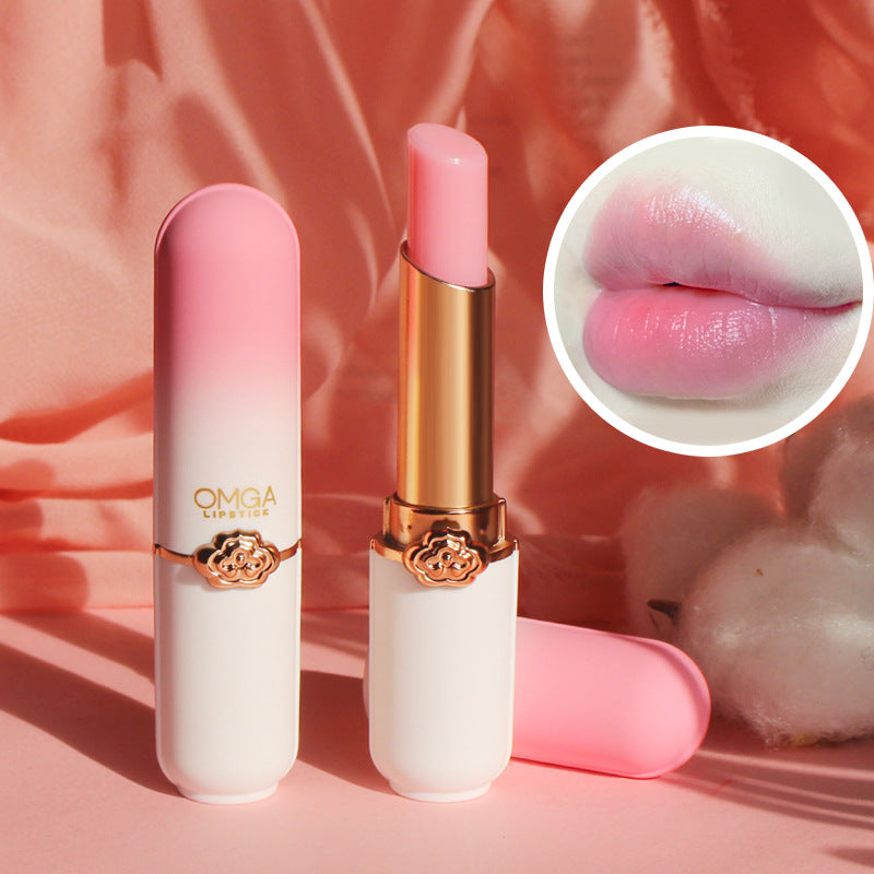 OMGA color-changing lipstick jelly lipstick moisturizing waterproof lasting moisturizing cosmetics temperature-changing lipstick makeup wholesale