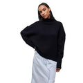 Winter Turtleneck Sweater Ins Solid Color Long Sleeve Pullover Top Women's Clothing