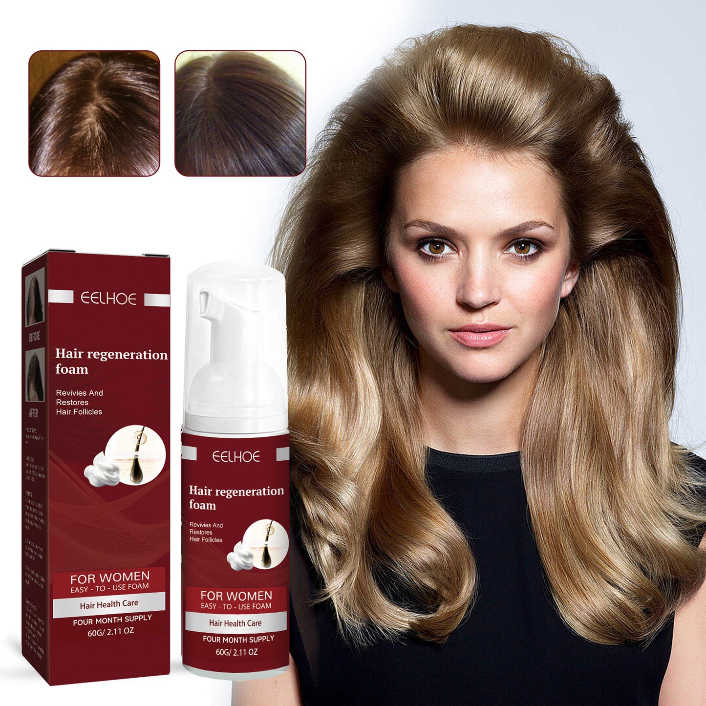 Female Care Foam Deep Repair Hair Root