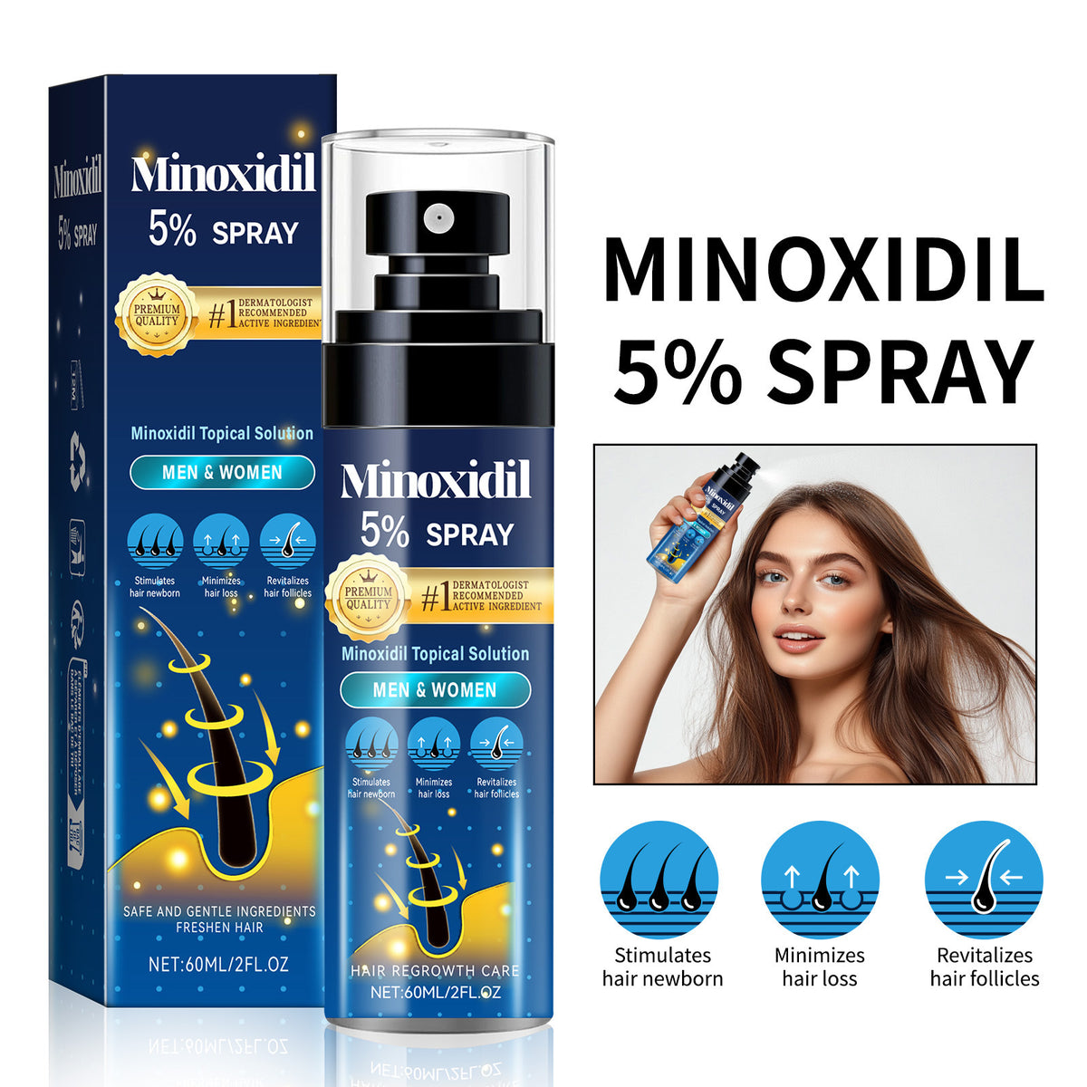 Relieve Hair Thinning And Moisturizing Hair Care Spray