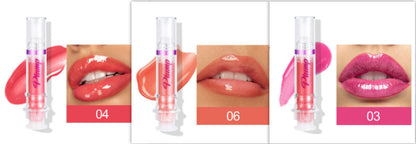 New Tube Lip Rich Lip Color Slightly Spicy Lip Honey Lip Glass Mirror Face Lip Mirror Liquid Lipstick