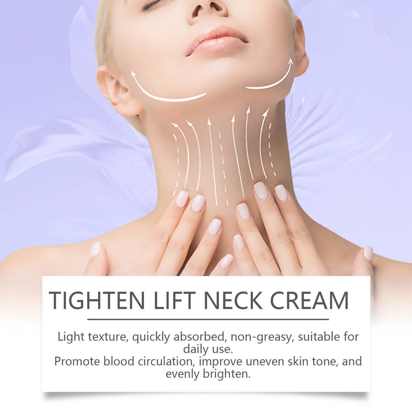 Anti-Aging Neck Cream Smoothing Fine Lines Moisturizing