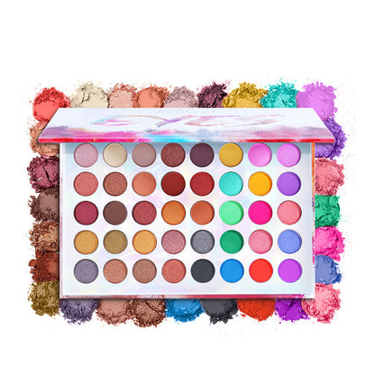 POPFEE Matte Pearlescent Eyeshadow Palette