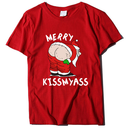 Christmas Women T-Shirt Funny Santa Unisex