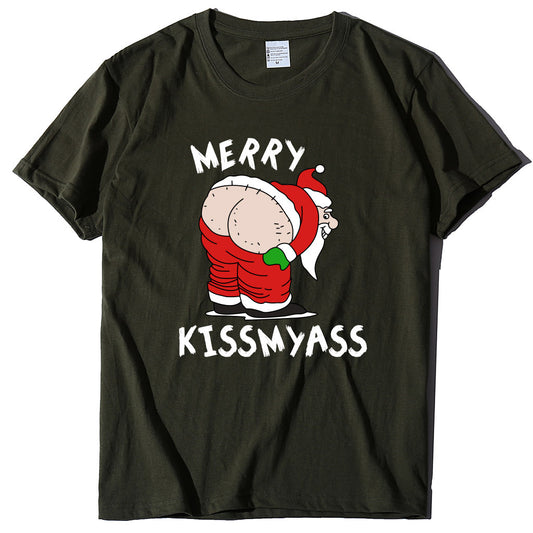 Christmas Women T-Shirt Funny Santa Unisex